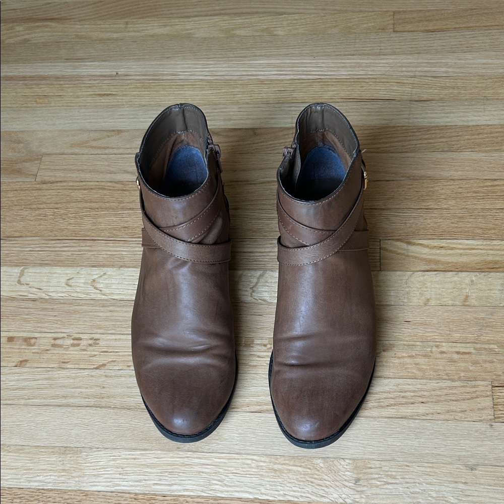 Forever 21 Brown Ankle Booties